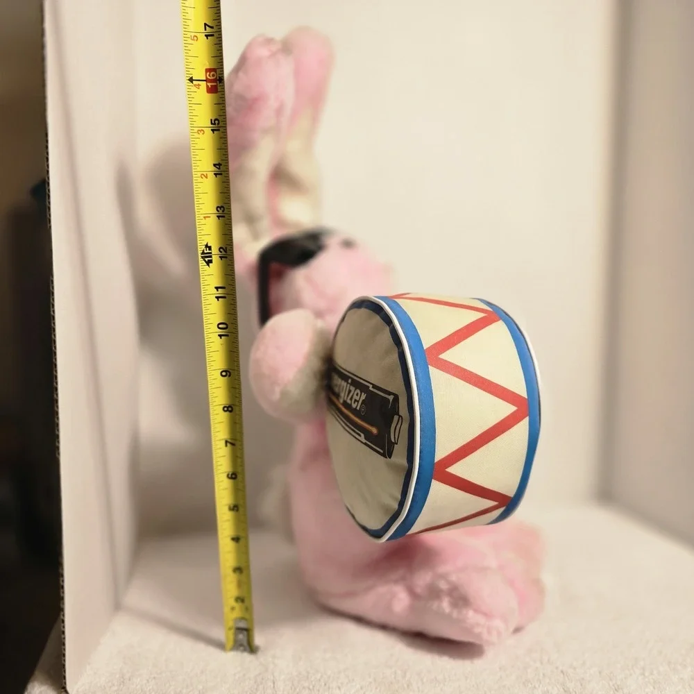 Vintage 1996 Energizer Bunny Plush Eveready Battery Promo – Drum &‎ Shades